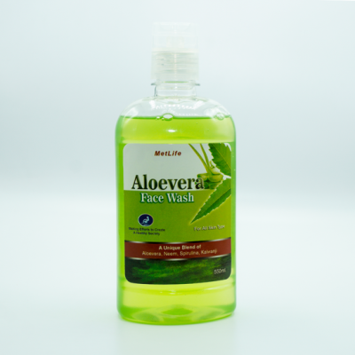 Aloe Vera Face Wash - Organic, Natural, and Refreshing